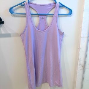 Lululemon tank top. Full length. Size 6. Purple/ lilac